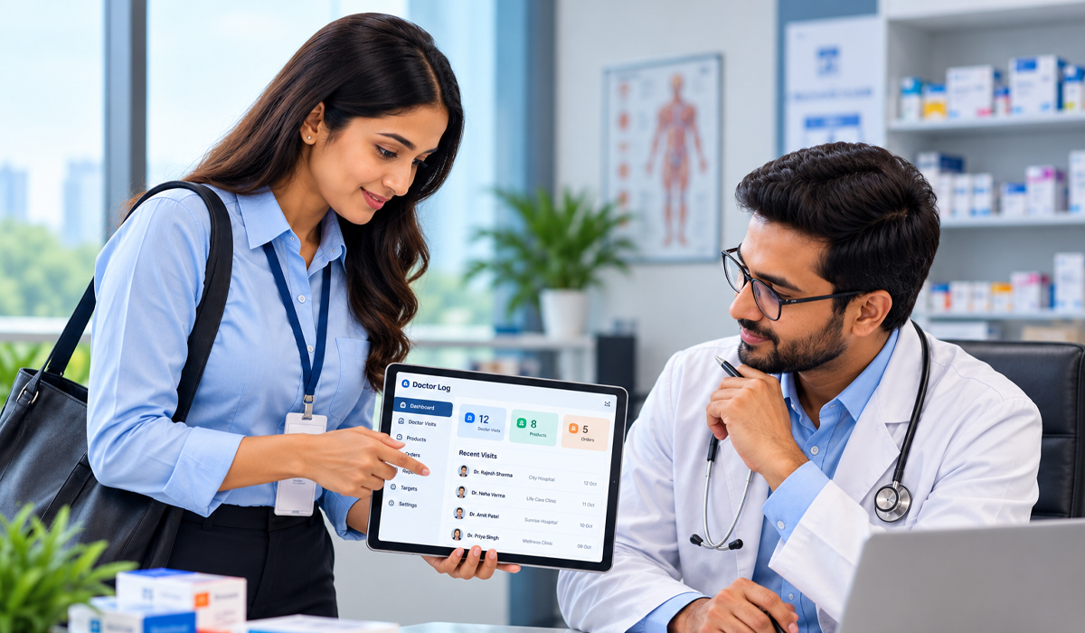Doctor Log - Sales Management App