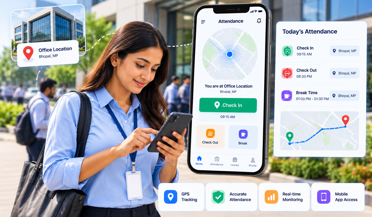 GPS Based Attendance Software